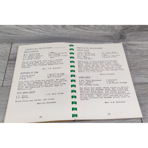 St. Johns Episcpal Church Cookbook, Saginaw, Michigan 1952-St. Hildas Group - Picture 6 of 7